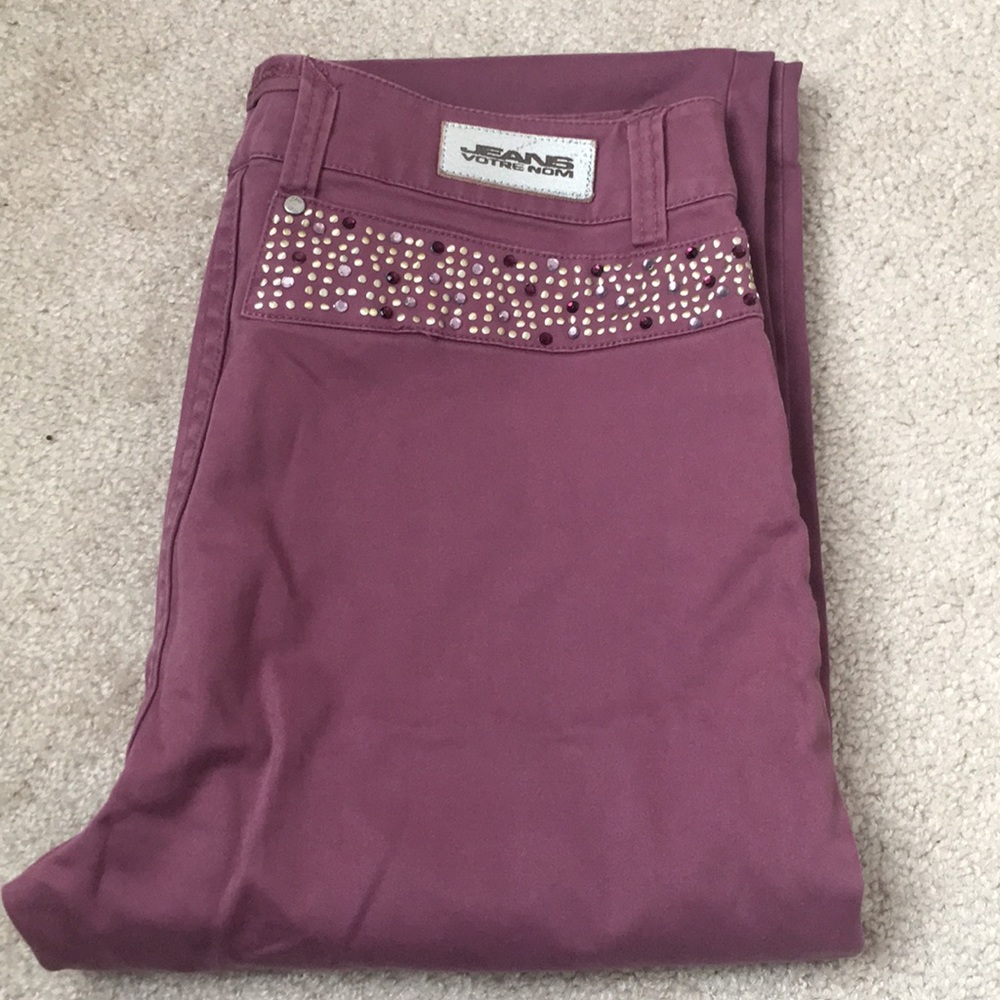 Votre nom dusty rose jeans